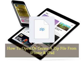 How To Open Or Create A Zip File From iPhone & iPad How To Open Or Create A Zip File From iPhone & iPad