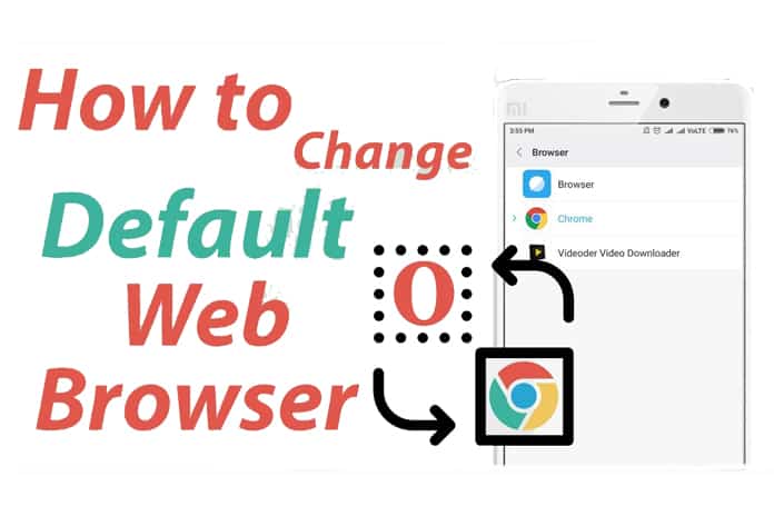 How To Change The Default Web Browser In Android Mobile