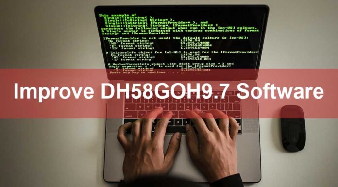 Improve DH58GOH9.7 Software